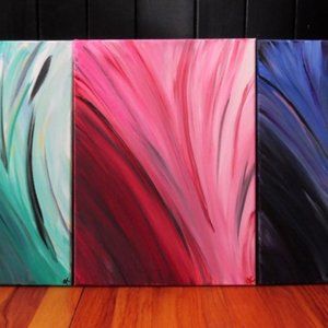 Original Artwork 12x16" - 3 Color Choices!